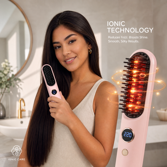 Lissi™  Cepillo Alisador Inalámbrico con Tecnología Iónica