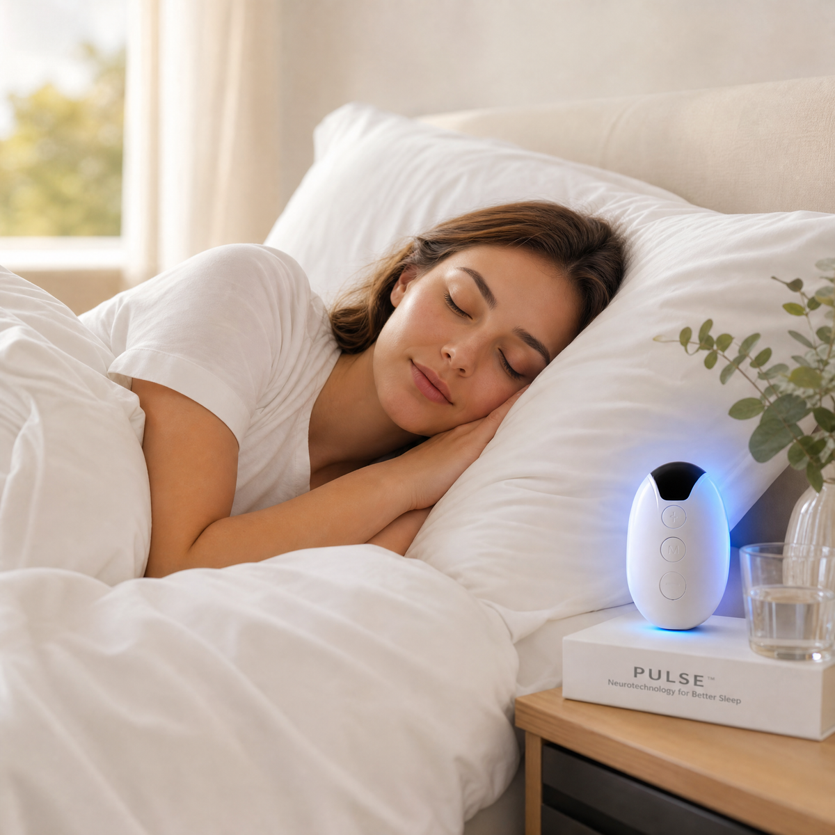 Pulse™ Dispositivo de Estimulación para Sueño, Ansiedad y Estrés
