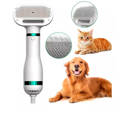 Pelux™  Cepillo Secador 2 en 1 para Mascotas