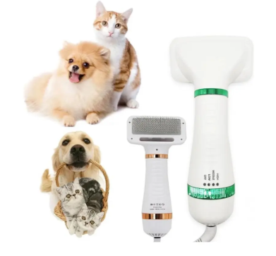 Pelux™  Cepillo Secador 2 en 1 para Mascotas